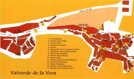 Imagen Plano de Valverde de la Vera