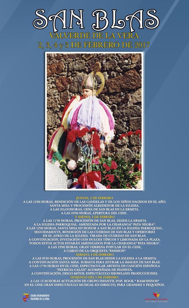 Imagen Fiestas en honor a San Blas en Valverde de la Vera